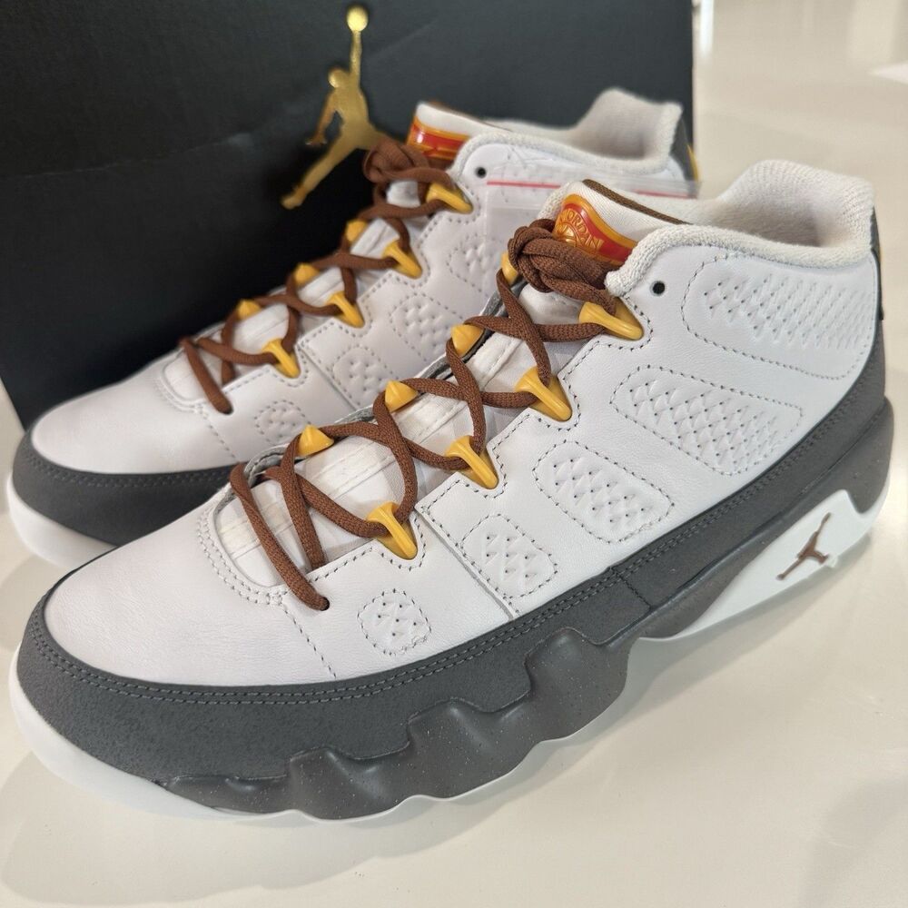 Men’s Size 9.5 Nike Air Jordan 9 Low US Open NRG Golf Shoes FN6931-100 NEW